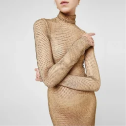 Mock Neck Dress -Deals Pristine Chic Store 98101810 xxl a3