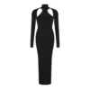 Cut Out Turtle Neck Dress -Deals Pristine Chic Store 98111803 xxl